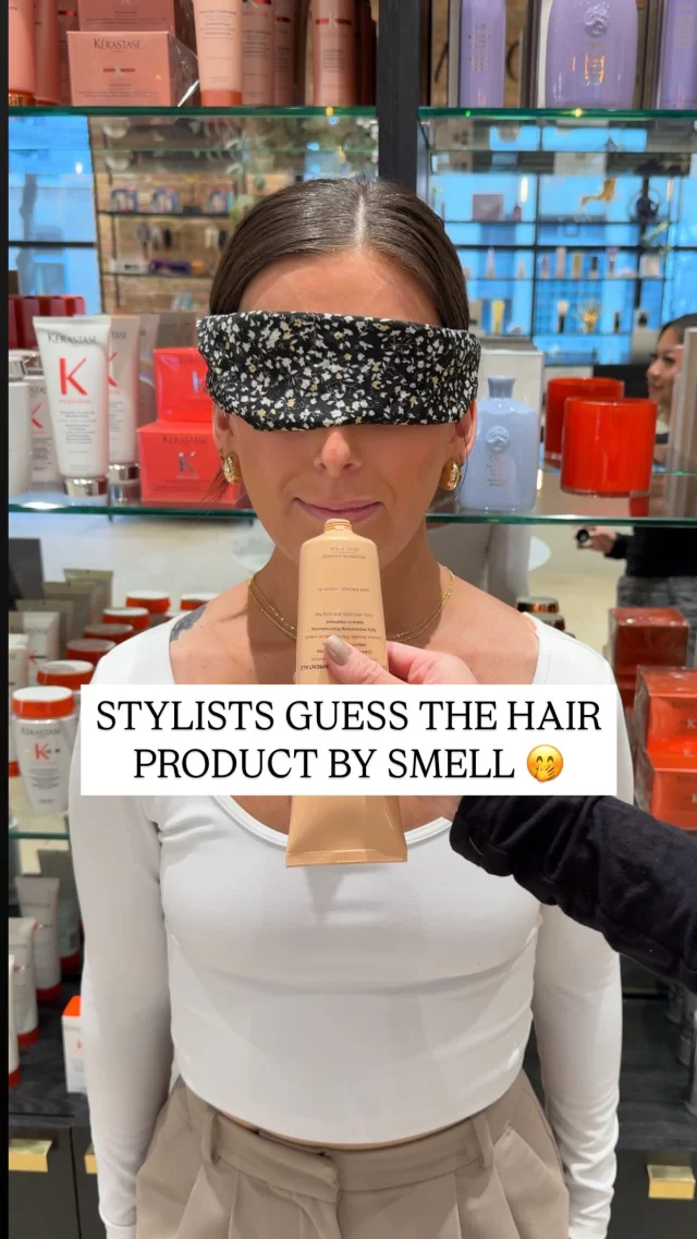 Hairstylists Guess the Hair Products By Smell 🤭👃 Part 1! 

ft. @oribe @kerastase_official 
@anitaarsova @_ashleyraehair 

#hairlife #salonlife #chicagohairsalon #chicagohairstylist #chicagobalayage

Stylists guess the hair products by smell | chicago hairstylist | salon life | salon fun | chicago hair salon | chicago hair | hairstylists guess the hair product |